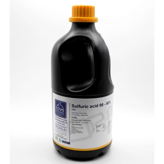 اسید سولفوریک 98%-95% مجللی USP (کدM)
