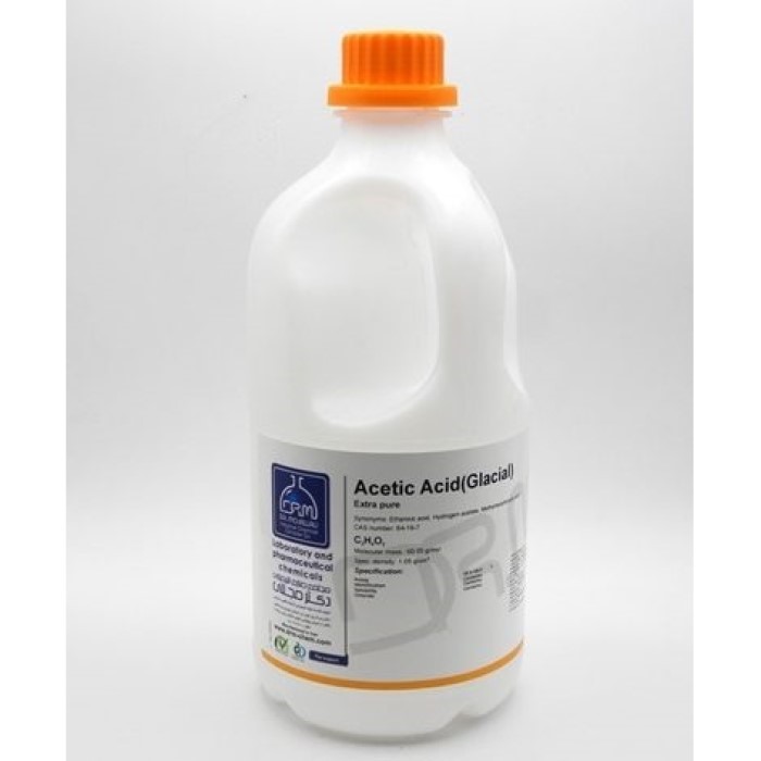 اسید استیک گلاسیال گرید Extra Pure دکتر مجللی