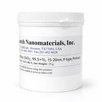 نانو پودر سیلیکا مزوپروس (نانو سیلیکا SiO2) متخلخل 20-15 نانومتر